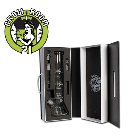 Black Leaf - Suit Case Bong Ice includes Perkolator Click image to close